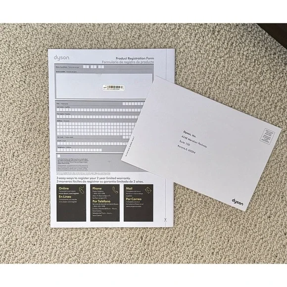 Dyson V7 Operating Paper Manual Gives Assembly Steps & Maintenance Instructions - Picture 5 of 5